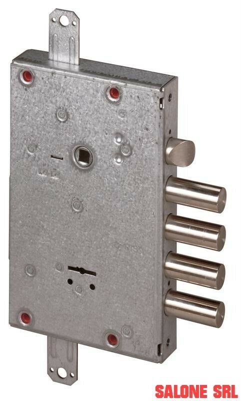 SERRATURA TRIPLICE ANTIFURTO A DOPPIA MAPPA PER PORTE BLINDATE CISA ART.57515.68 CH/C