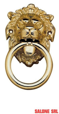 BATTENTE BATTOCCHIO PER PORTONE IN OTTONE MOD.LEONE