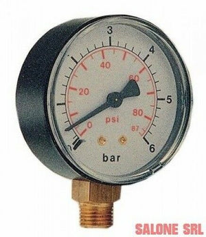 MANOMETRO PER ELETTROPOMPE AUTOCLAVE