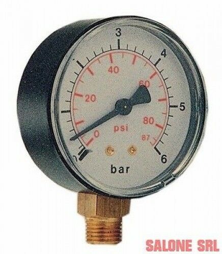 MANOMETRO PER ELETTROPOMPE AUTOCLAVE