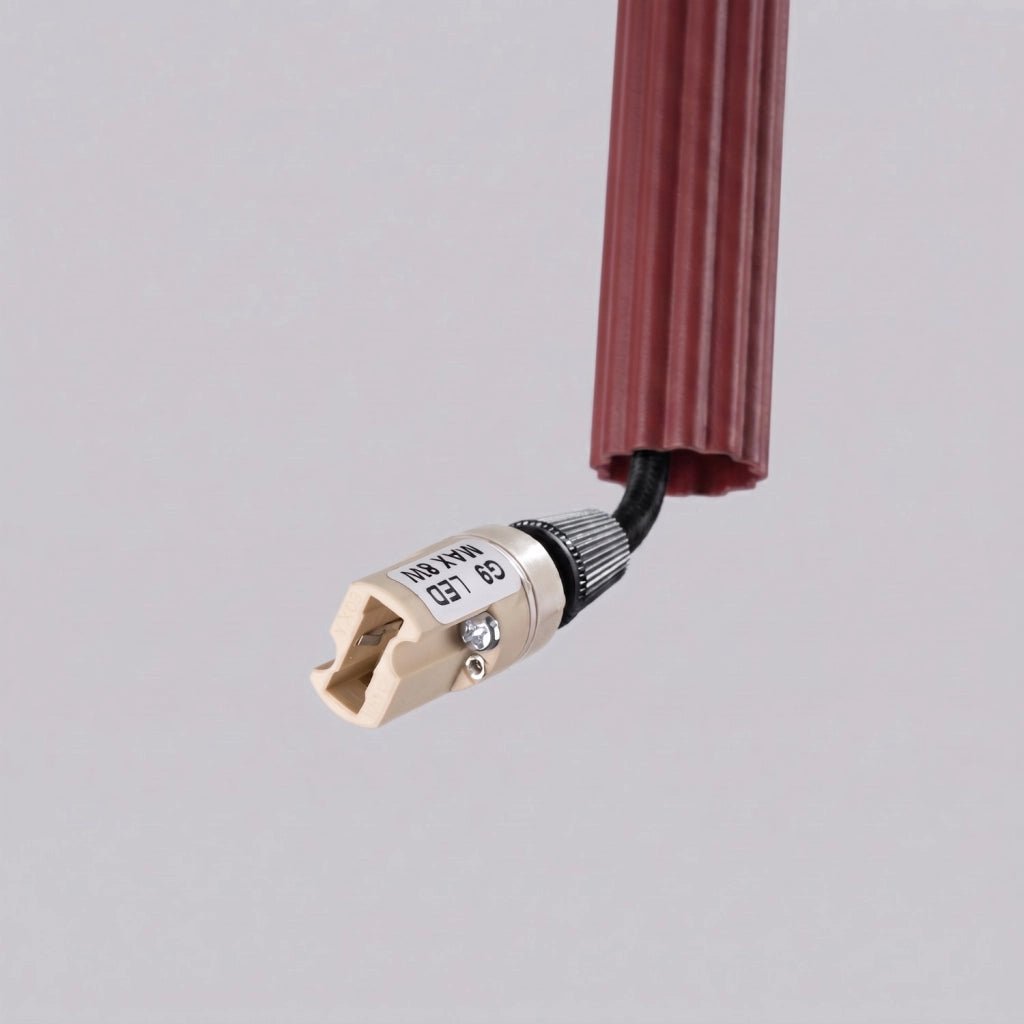 Lampada a sospensione ARCHE 1 bordeaux