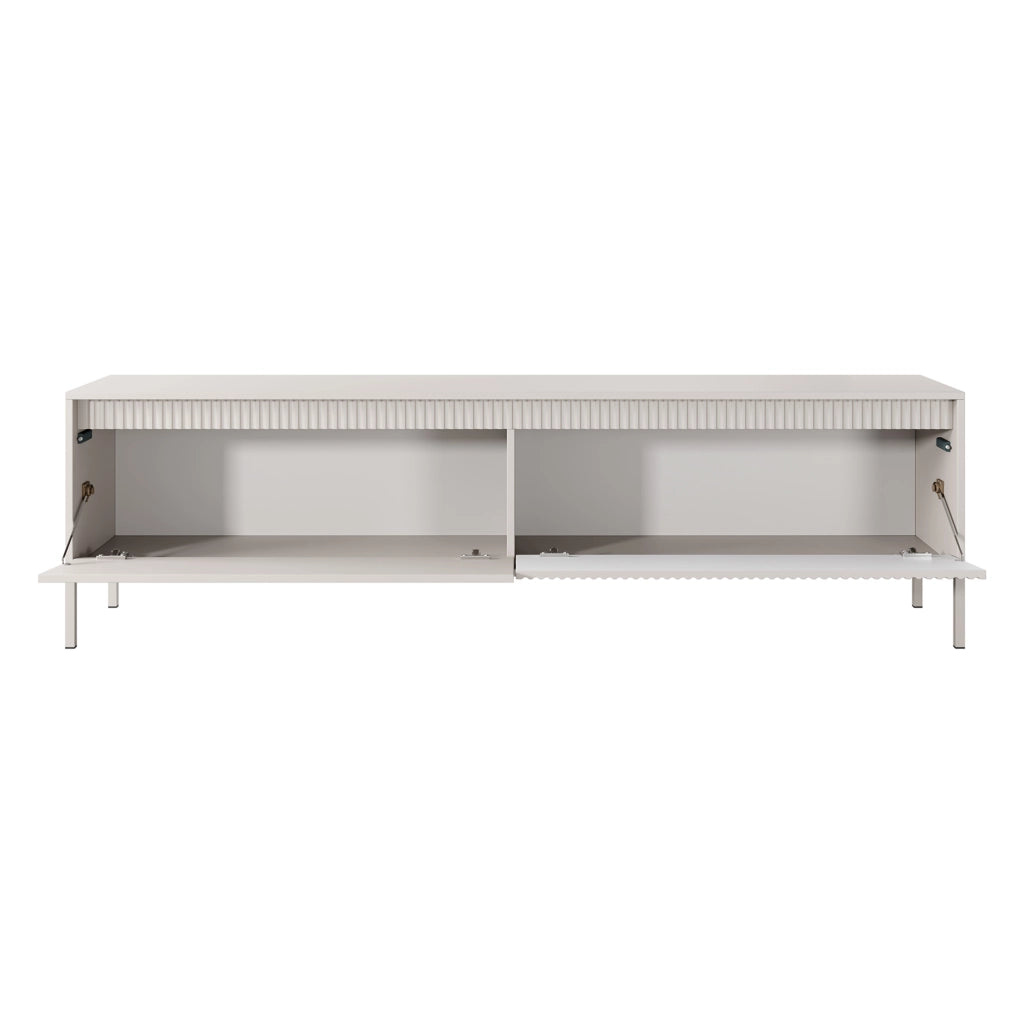 Kami, Mobile Porta tv un Ripiano, 187x40x53h cm Beige