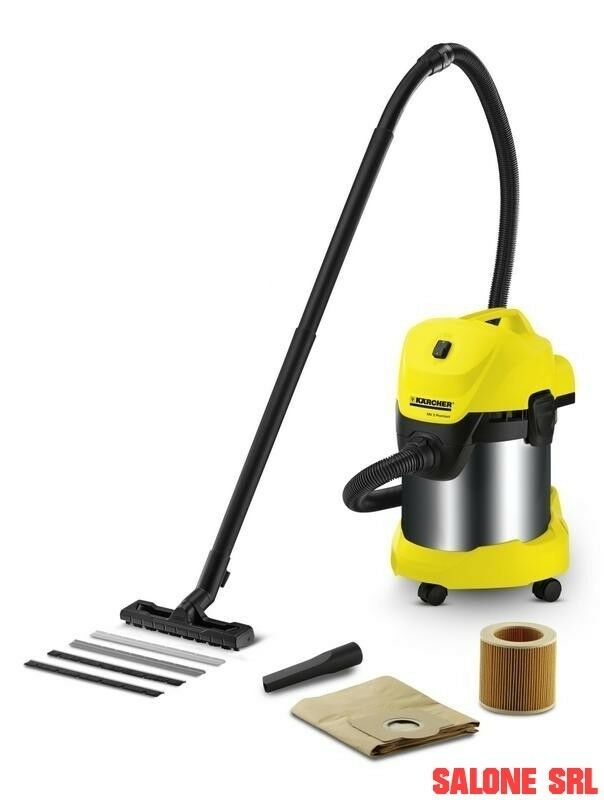 BIDONE ASPIRATUTTO KARCHER MV 3 PREMIUM INOX LT.17