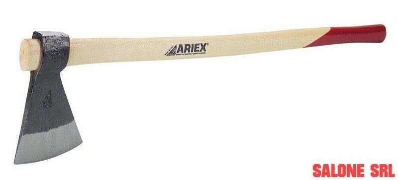 SCURE ACCETTA DA TAGLIO IN ACCIAIO FORGIATO CON MANICO VERNICIATO GR.1500