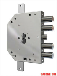 SERRATURA CR PORTE BLINDATE PROFILO EUROPEO 2155/28 PEN PLANARE CON CORAZZA DI PROTEZIONE