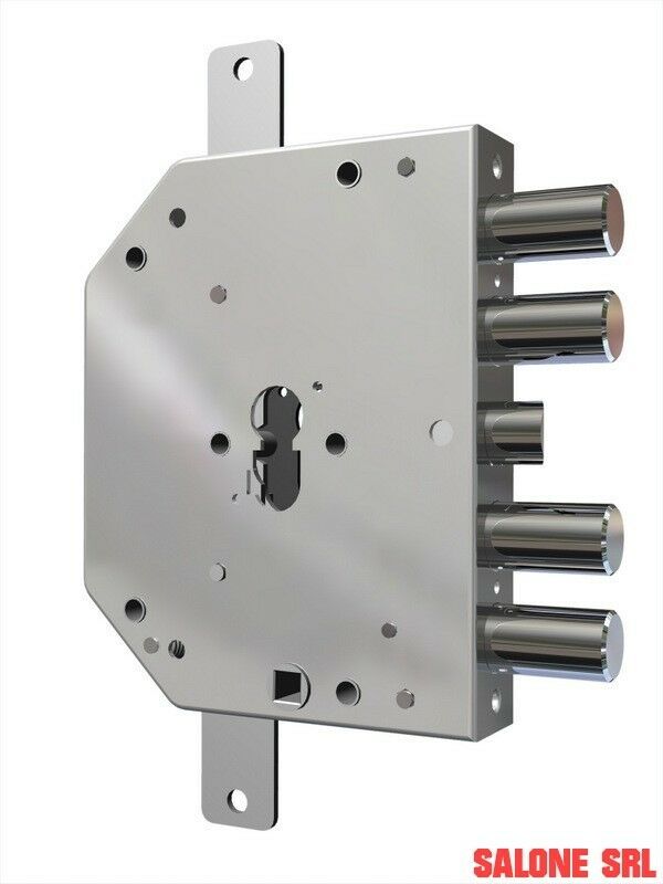 SERRATURA CR PORTE BLINDATE PROFILO EUROPEO 2155/28 PEN PLANARE CON CORAZZA DI PROTEZIONE