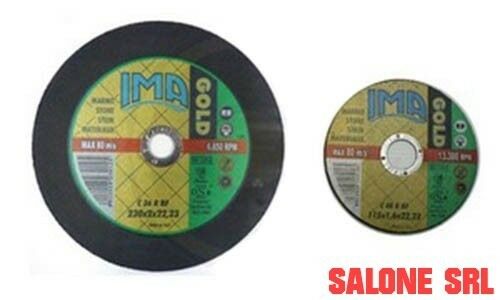 DISCO ABRASIVO IMA 50PZ TAGLIO MARMO 230x2 MOLA ABRASIVA