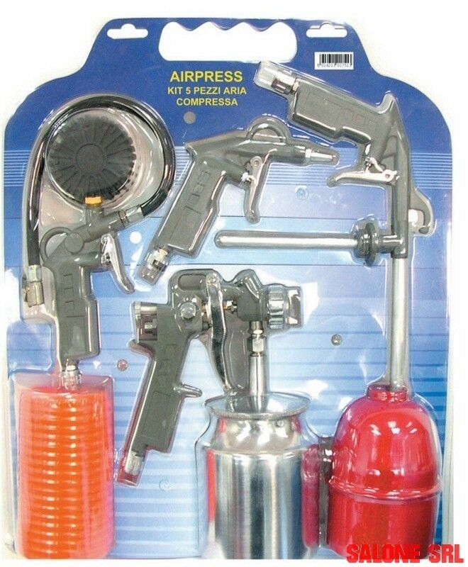 KIT ACCESSORI PER COMPRESSORE MOD.AIRPRESS 5 PEZZI
