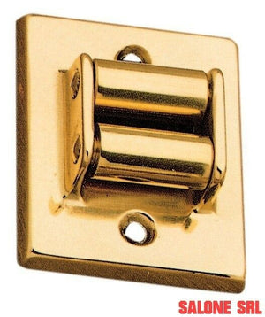 GUIDA CINGHIE PER TAPPARELLE 10 pz OTTONE LUCIDO