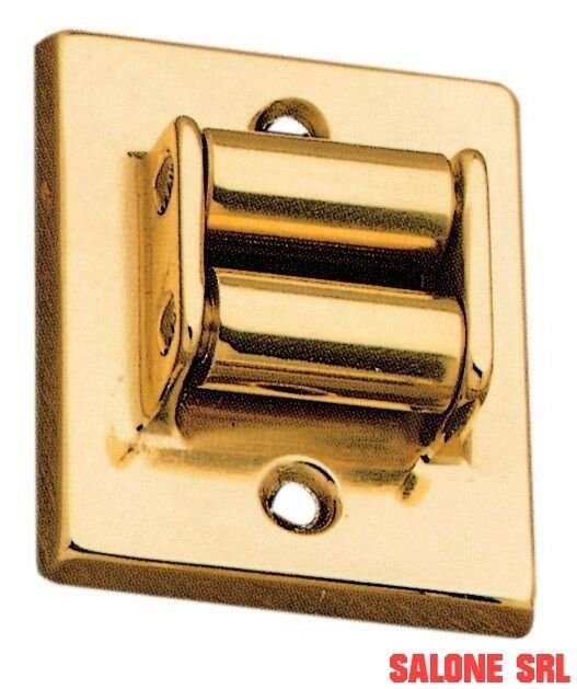 GUIDA CINGHIE PER TAPPARELLE 10 pz OTTONE LUCIDO