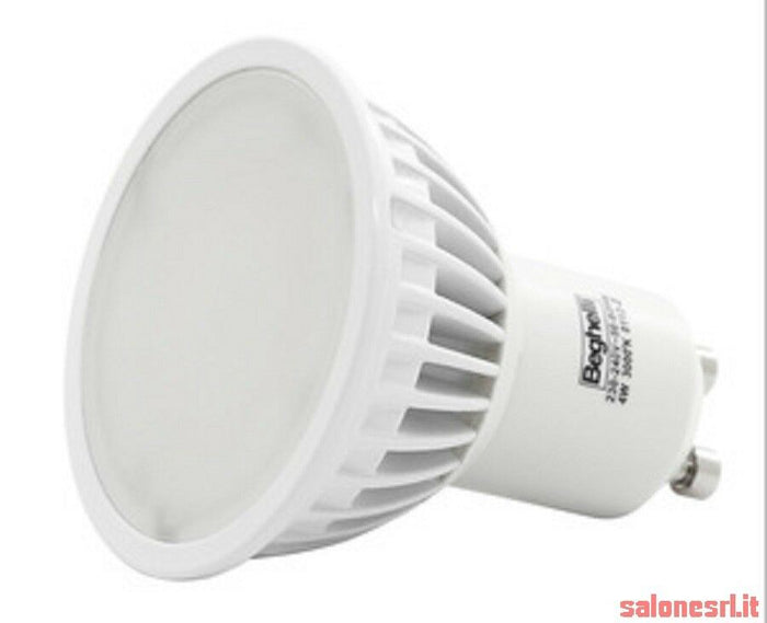 LAMPADA 10PZ BEGHELLI LED 56858 GU10 W7 NATURALE 4000K LAMPADINA