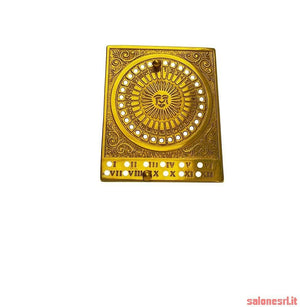 CALENDARIO UNIVERSALE OTTONE DA TAVOLO ART.2074