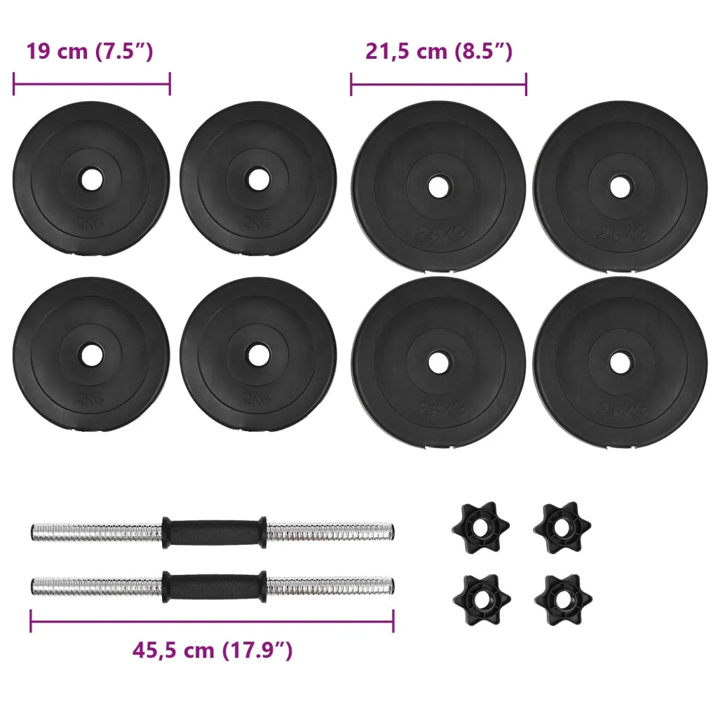 Set di Manubri 14 pz 20 kg CFW8746857