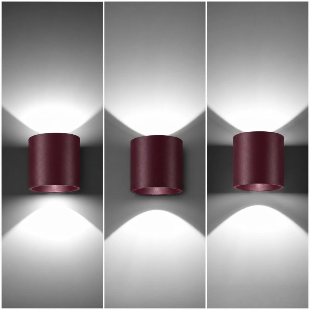 Applique ORBIS 1 bordeaux