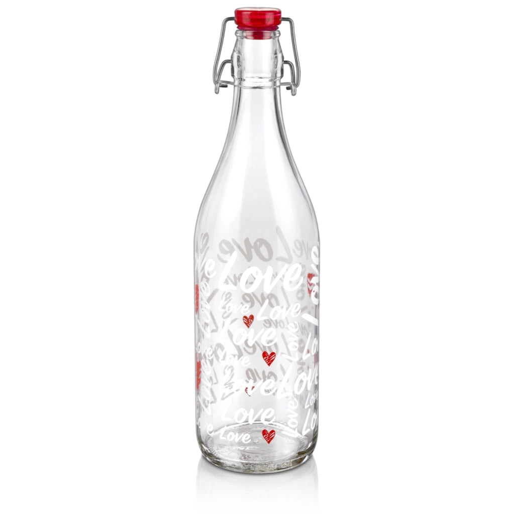MAURY'S CORAZON BOTTIGLIA IN VETRO DA 1 LT H30 CM