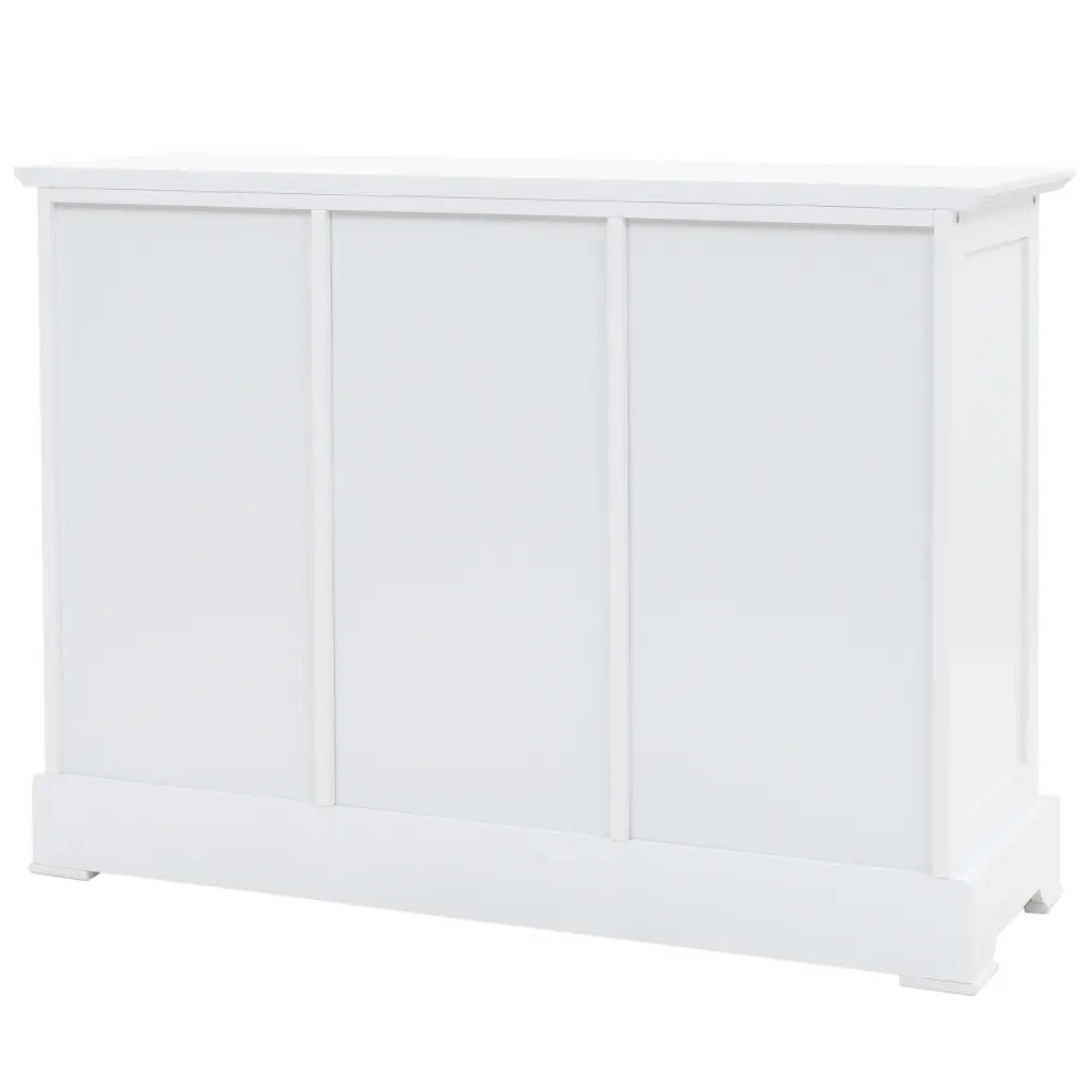 Credenza con 3 Ante in MDF e Legno di Pino 105x35x77,5 cm cod mxl 9744