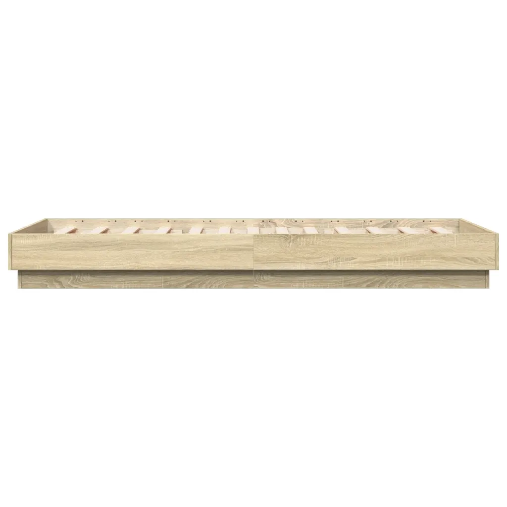 Giroletto senza Materasso Rovere Sonoma 100x200cm in Truciolato 839597