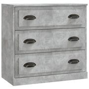 Credenza | Madia | Buffet da pranzo | Armadio da pranzo Grigio Cemento 70x35,5x67,5 cm in Legno Multistrato