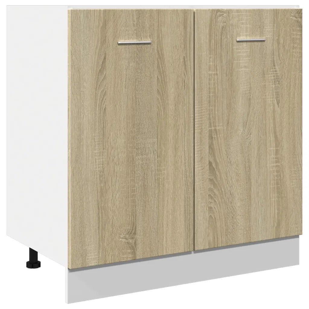 Mobile Sottolavello Â“LyonÂ” Rovere Sonoma 80x46x81,5