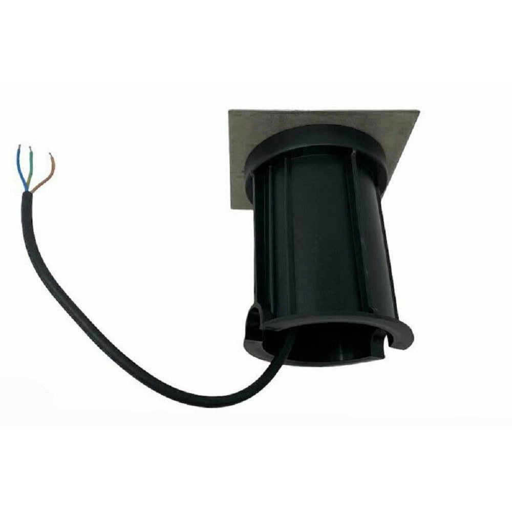 Trade Shop - Faretto Incasso Segnapasso Quadrato Luce Gu10 Calpestabile Esterno Giardino Es13 -
