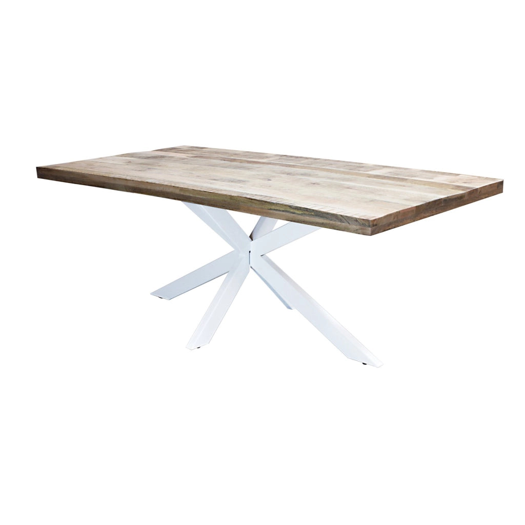 Tavolo da pranzo in legno di acacia 220x100 cm - HOLDEN