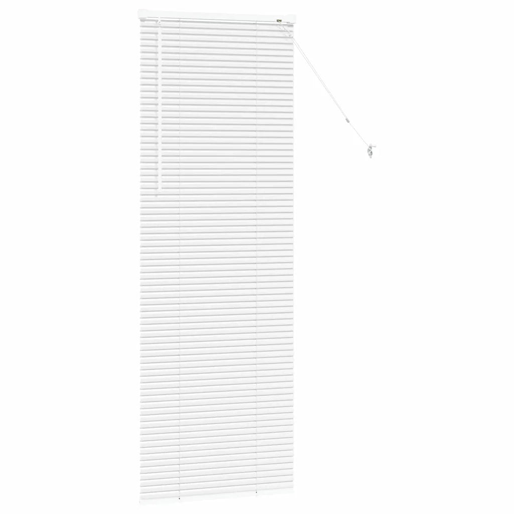 Tendaggi a Veneziana | Tenda a lamelle Bianco 175 x 65 cm Alluminio