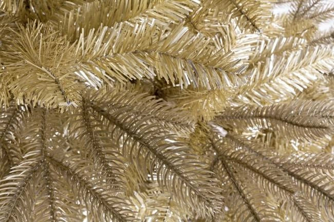 Albero di Natale Artificiale 180 cm 1085 Rami Oro