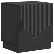 Comodino Nero 43 x 34,5 x 47 cm Legno ingegnerizzato