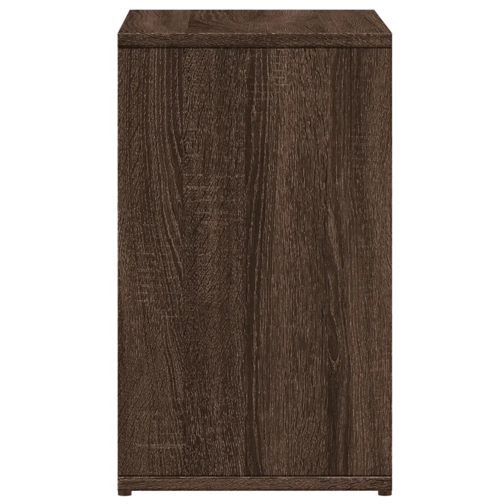 Tavolini 2 pz Rovere Marrone 50x30x50 cm in Legno Multistrato 840568