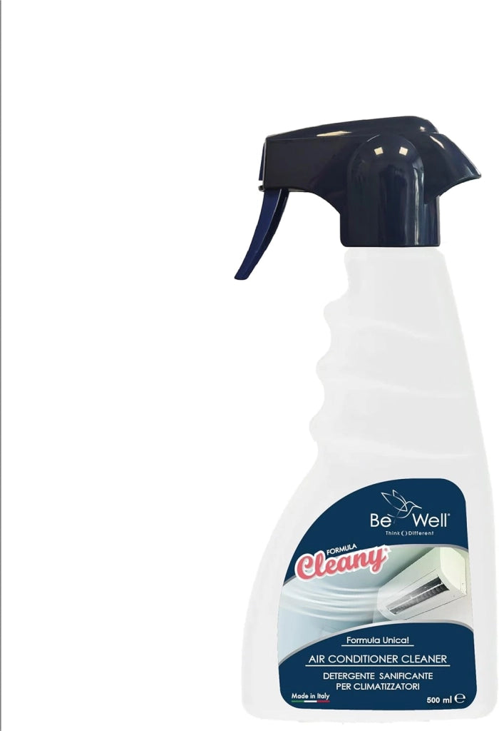 CLEANY Air Conditioner Detergente Antiodore Igienizzante Climatizzatori per Filtri e Componenti, Spray Condizionatori Igienizzante Azione Immediata, Pulisce a Fondo, Elimina i Cattivi Odori