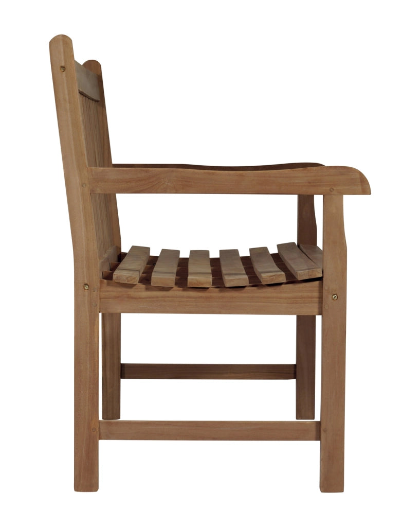 Cheonda - Panca 3 Posti lampedusa in Teak Greenwood