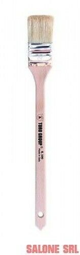 PENNELLO PER Radiatori TERMOSIFONI,PURA SETOLA BIONDA,MANICO LEGNO,MM.40