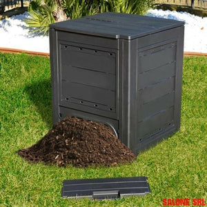 COMPOSTIERA PER RIFIUTI ORGANICI 260 LT COMPOSTAGGIO GIARDINO