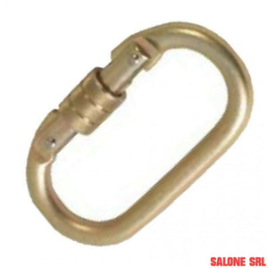 MOSCHETTONE DI SICUREZZA PER CINTURE ED IMBRACATURE ANTICADUTA