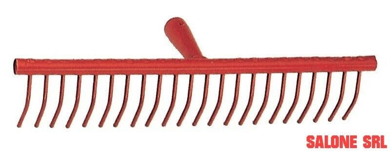 RASTRELLO PER FIENO ACCIAIO VERNICIATO 20 DENTI TONDI CM.69