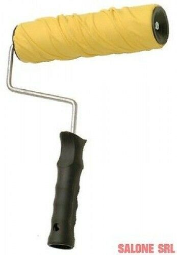 RULLO SERIE FT3 EFFETTO MARMOREO,MANICO IN FERRO,IMPUGNATURA IN LEGNO.CM.20