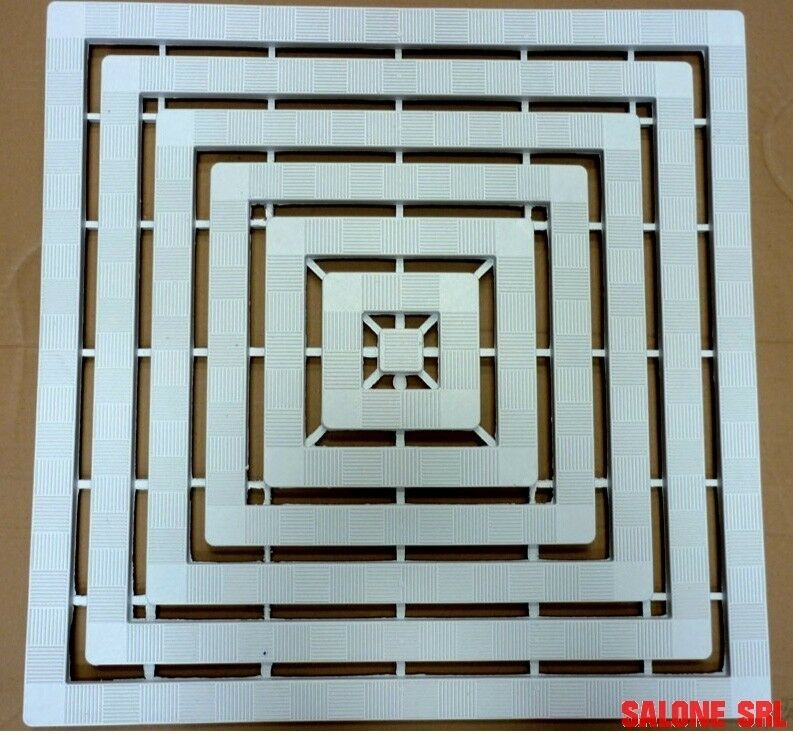 PEDANA PER DOCCIA BAGNO PLASTICA CM.59X59