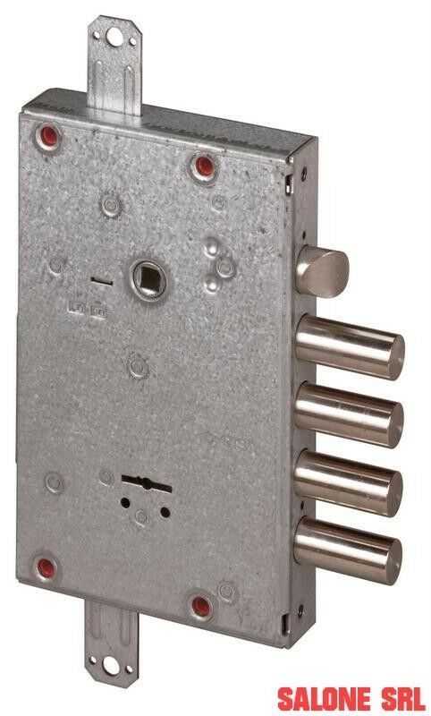 SERRATURA TRIPLICE ANTIFURTO A DOPPIA MAPPA PER PORTE BLINDATE CISA ART.57515.48 CH/L
