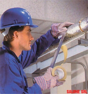 NASTRO IN ALLUMINIO AUTOADESIVO PER ISOLAMENTO E SIGILLATURA ALTE/BASSE TEMPERATURE