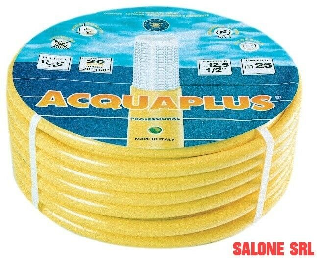 TUBO MAGLIATO 3 STRATI ACQUAPLUS MM.15X50MT ANTIALGA 20 BAR IRRIGAZIONE