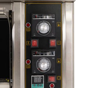 Forno Commerciale per Cucinare Pizza e Altri Cibi a 2 Piani Superficie in Pietra