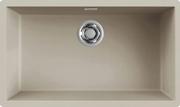 Lavello ZEN 130 75,6X45,6 1 vasca CHAMPAGNE 95