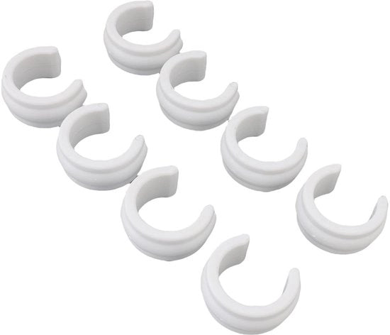 Set di sostituzione per linguetta di piscina in nylon - Compatibile con W83247/X70105/K12054/K12454 - 8 pezzi - 435g - Pulitore di piscina