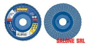 DISCHI ABRASIVI LAMELLARI 10 PZ GRINDING MM.180X22 GR.40 DISCO A LAMELLE