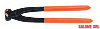 TENAGLIE PER CARPENTIERE FERRAIOLO in acciaio legato, teste pulite, manici rivestiti, mm. 250