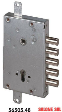 SERRATURA TRIPLICE ANTIFURTO A CILINDRO EUROPEO PER PORTE BLINDATE CISA ART.56505.48