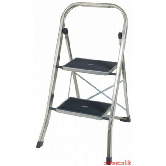 SGABELLO HAILO SAFETY 2 GRADINI IN ACCIAIO