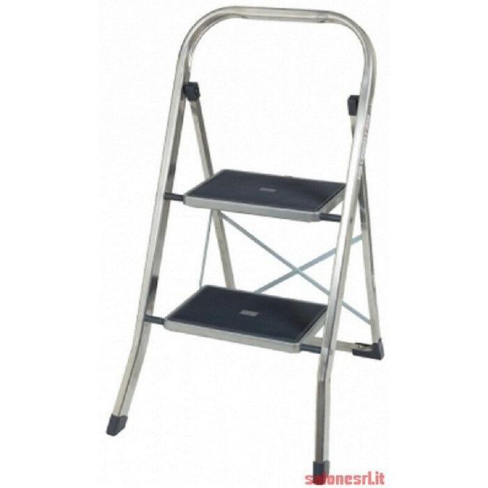 SGABELLO HAILO SAFETY 2 GRADINI IN ACCIAIO