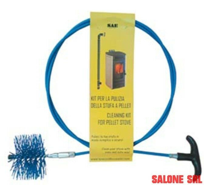 KIT SPAZZA CAMINO PER STUFE A PELLET COMPLETO