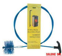 KIT SPAZZA CAMINO PER STUFE A PELLET COMPLETO